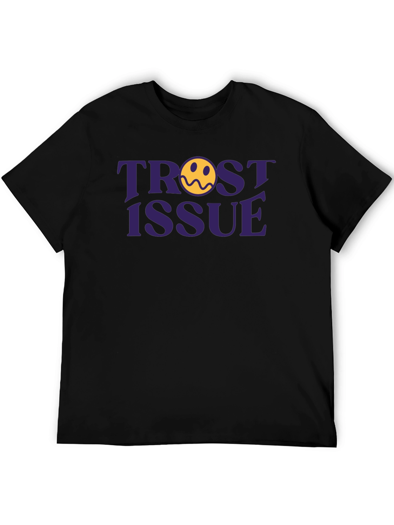 Trust Issue Graphic Tee - Trendy Unisex T-Shirt