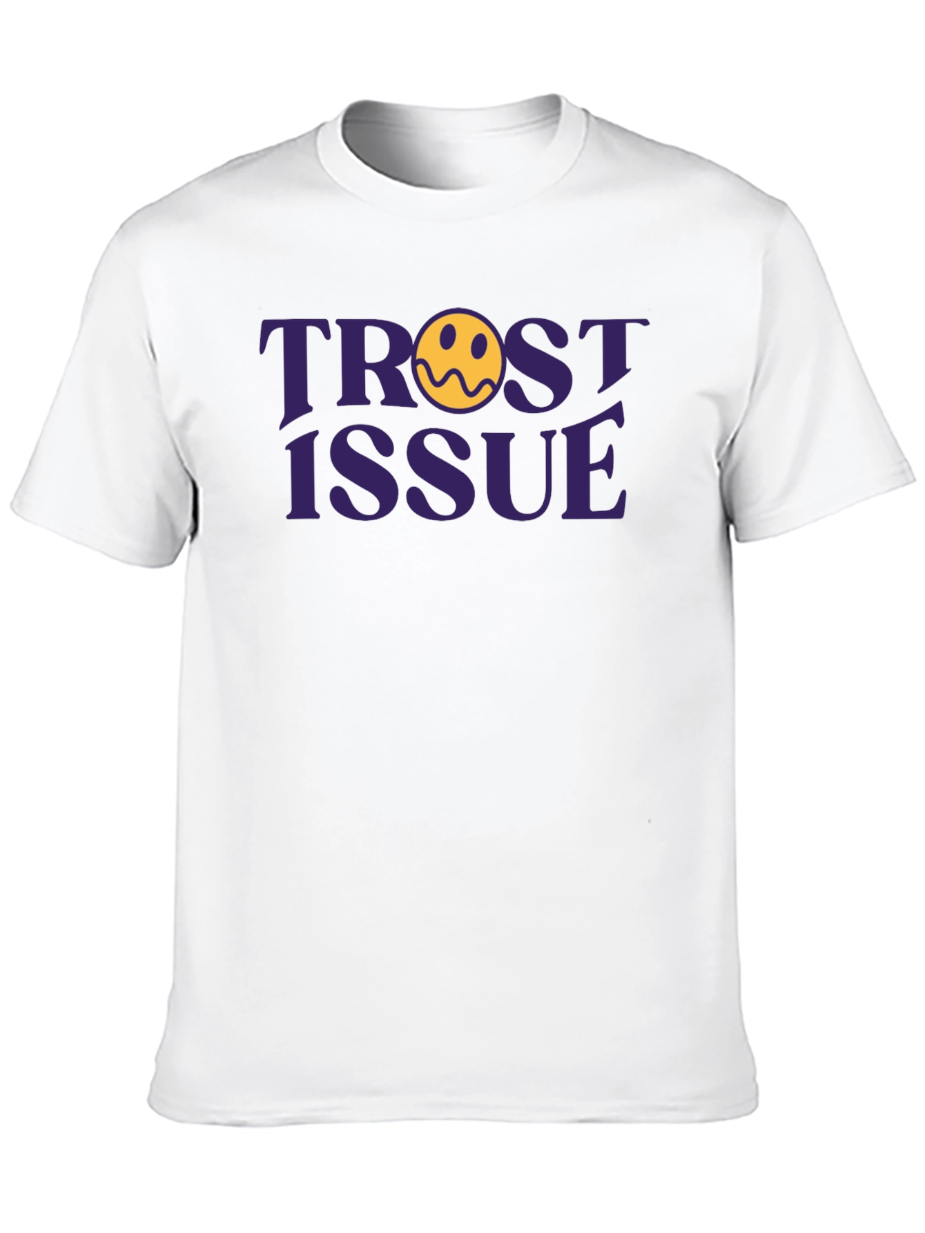 Trust Issue Graphic Tee - Trendy Unisex T-Shirt