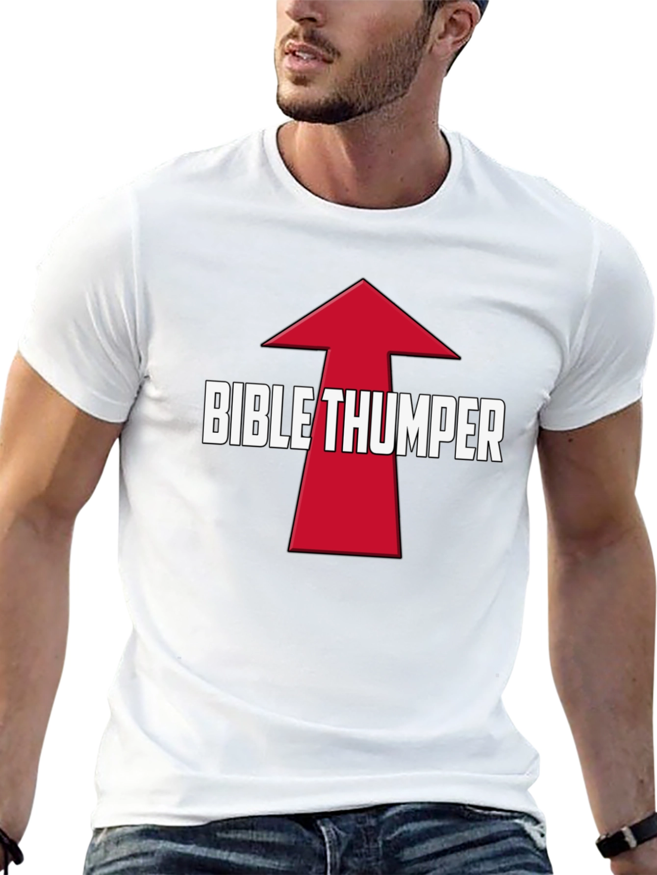 Bible Thumper Graphic Tee - Bold Statement T-Shirt