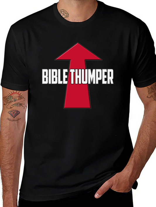 Bible Thumper Graphic Tee - Bold Statement T-Shirt