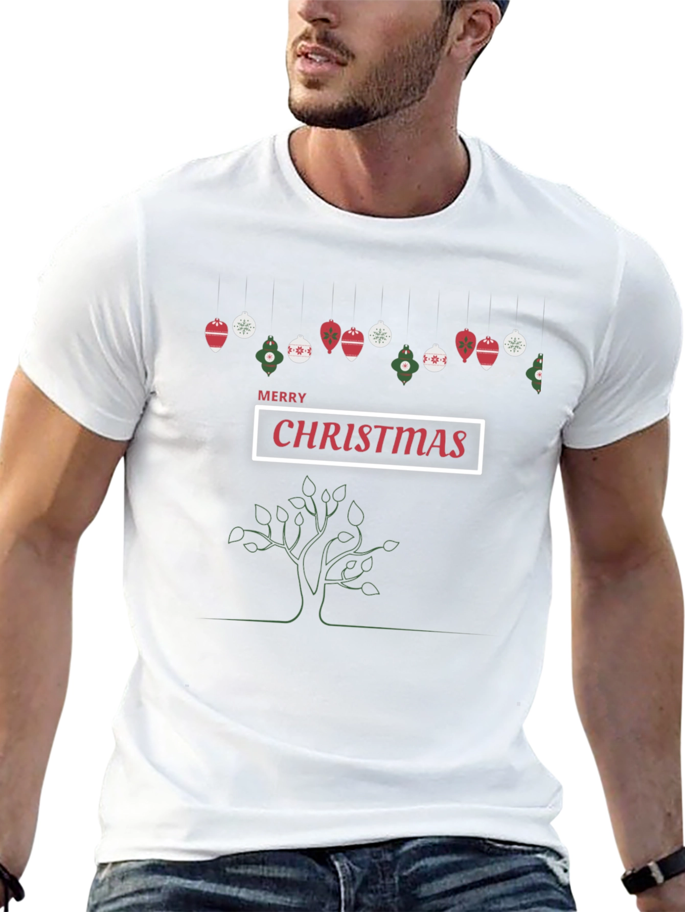 Festive Christmas Tree T-Shirt