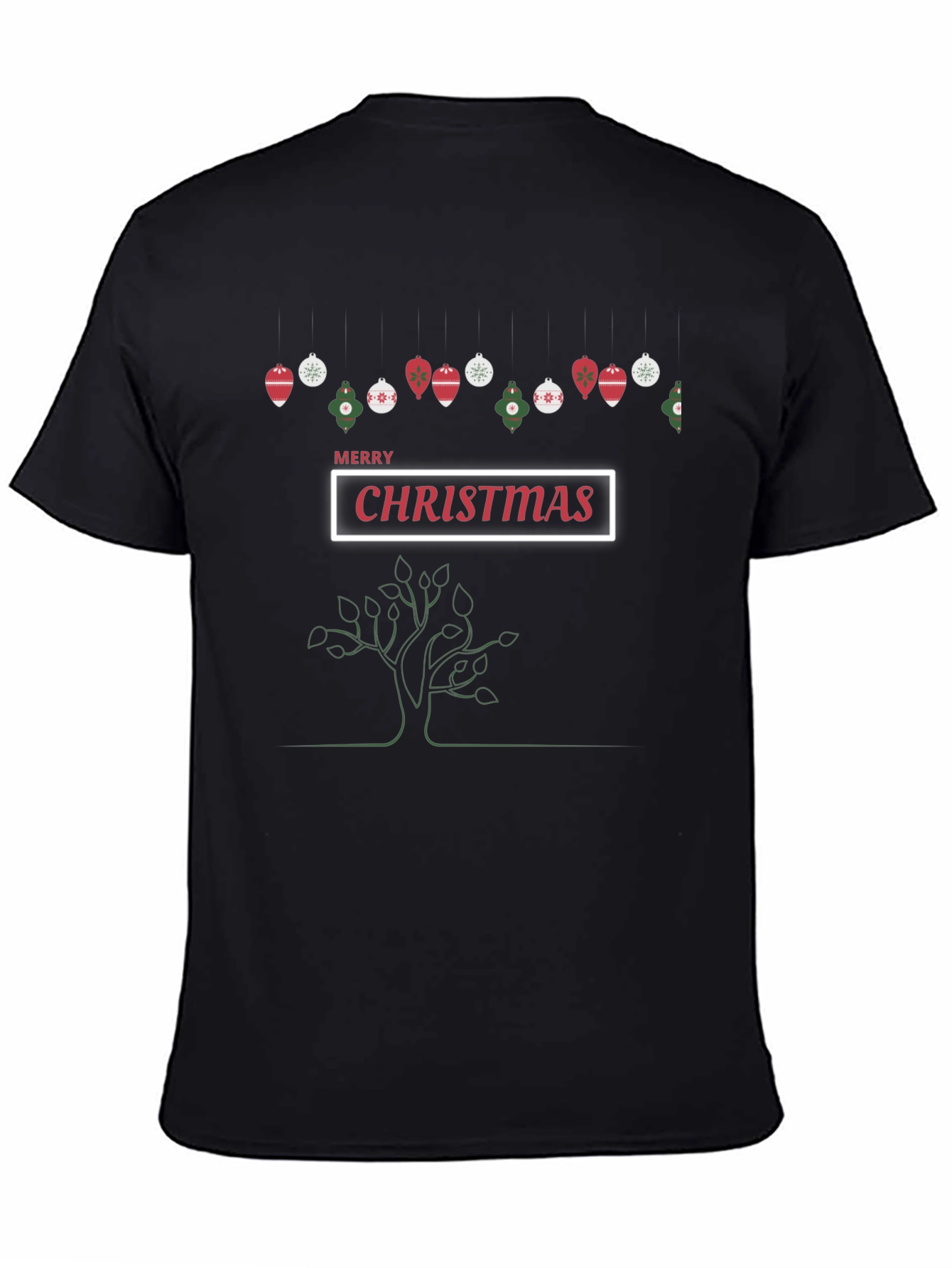 Festive Christmas Tree T-Shirt