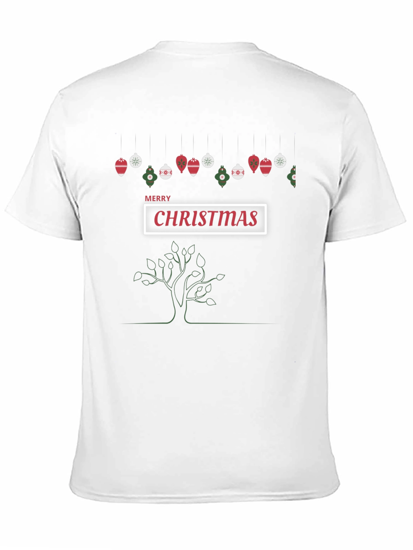 Festive Christmas Tree T-Shirt