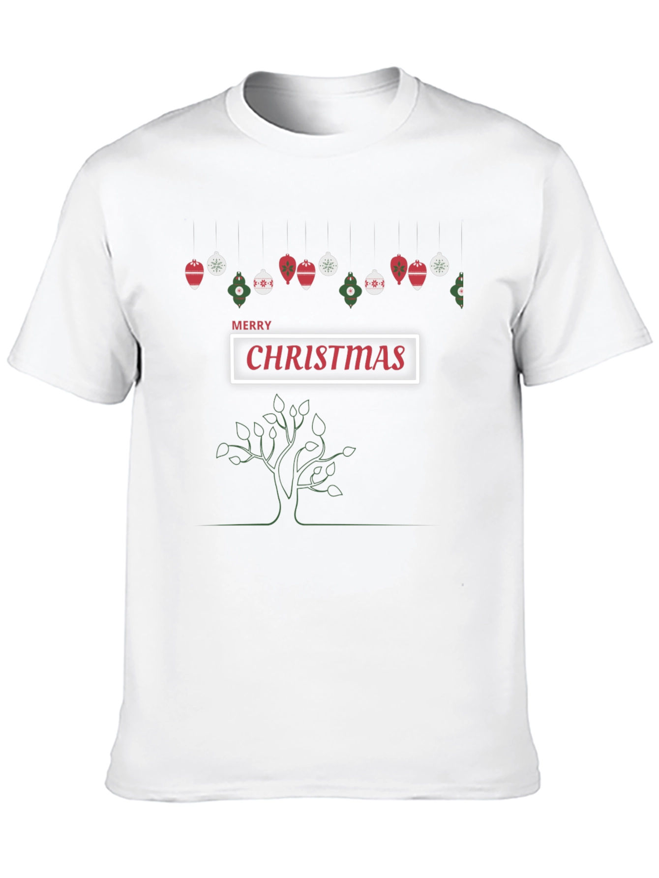 Festive Christmas Tree T-Shirt