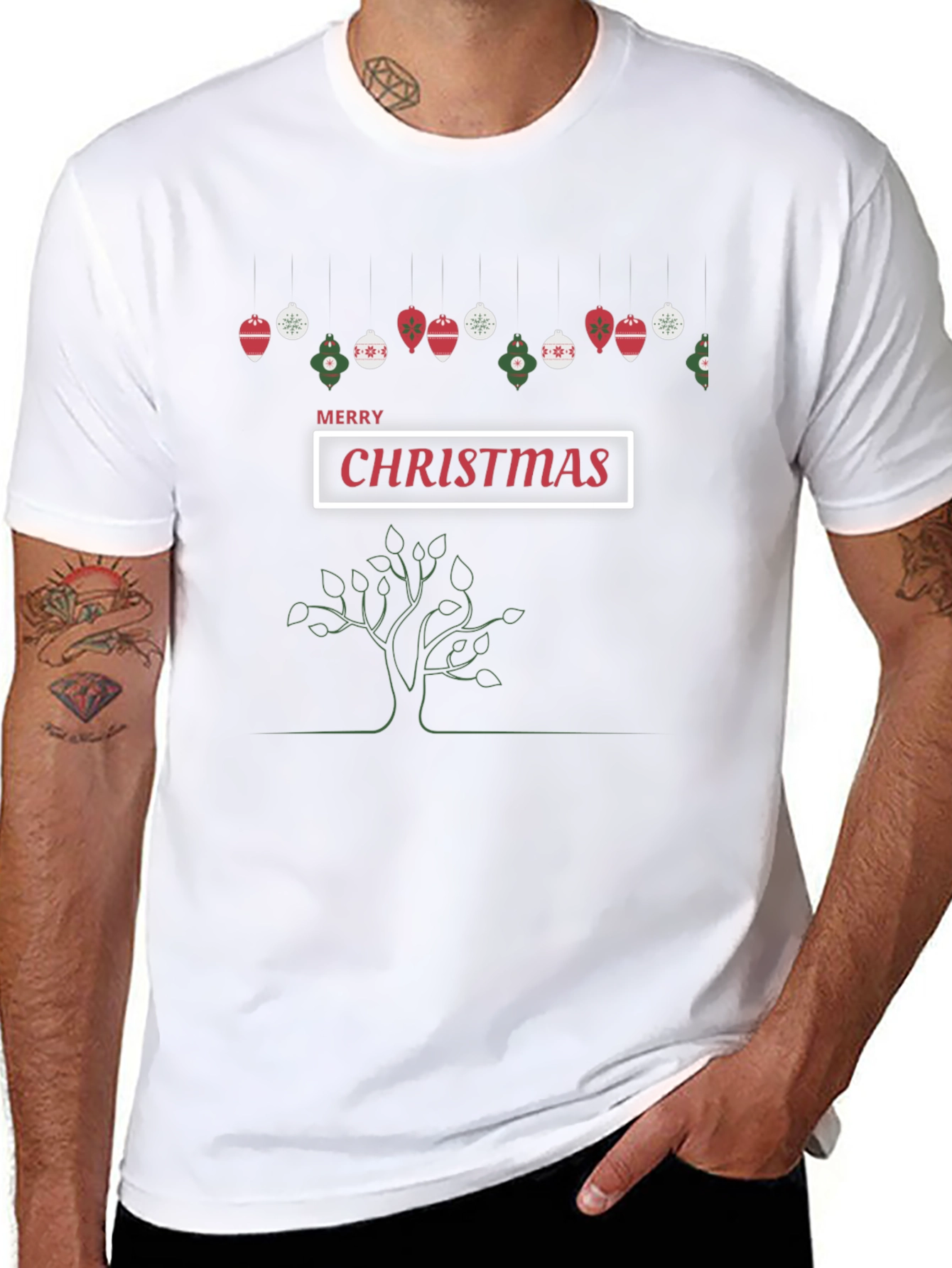 Festive Christmas Tree T-Shirt