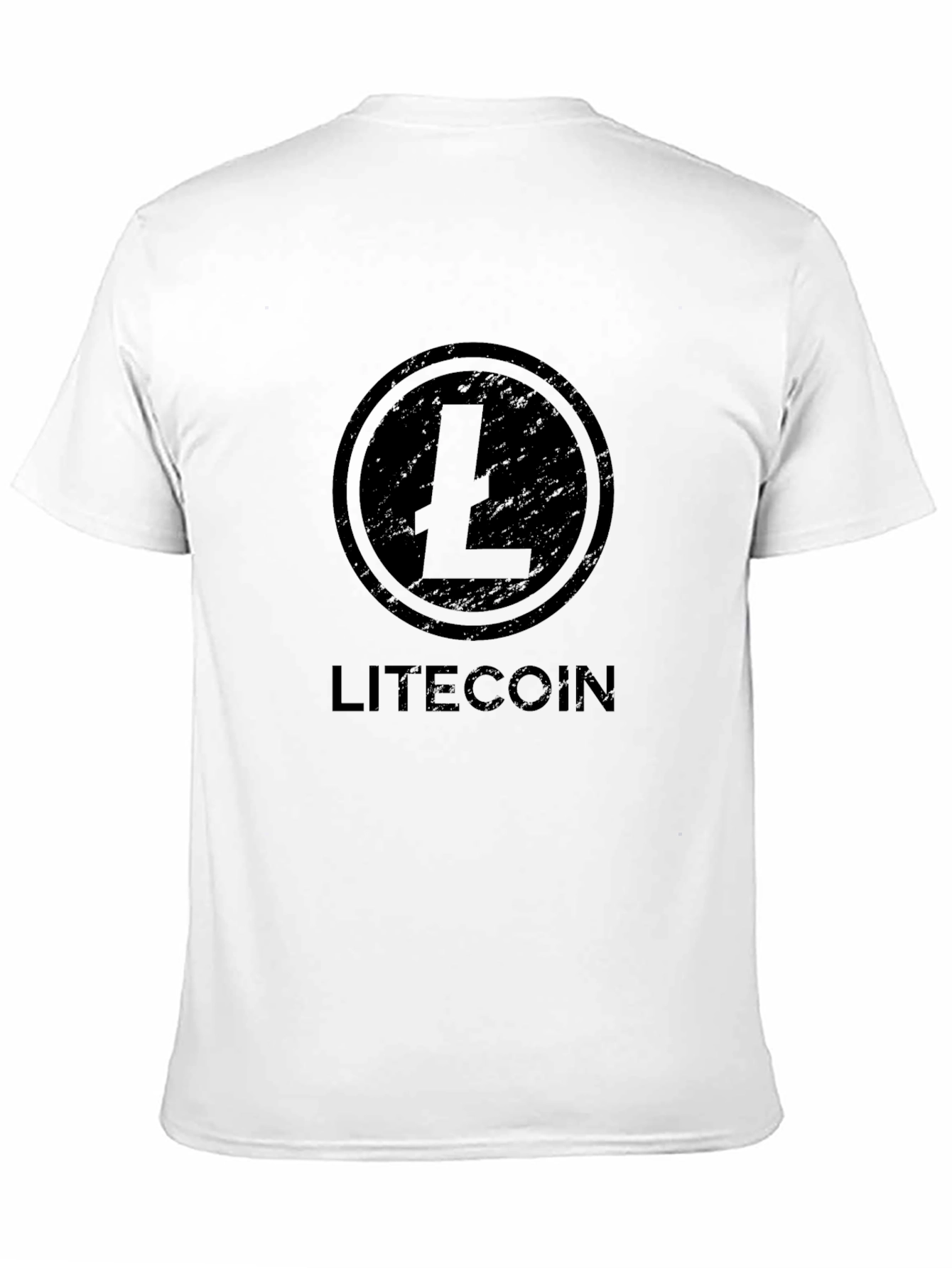 Litecoin Crypto Black T-Shirt
