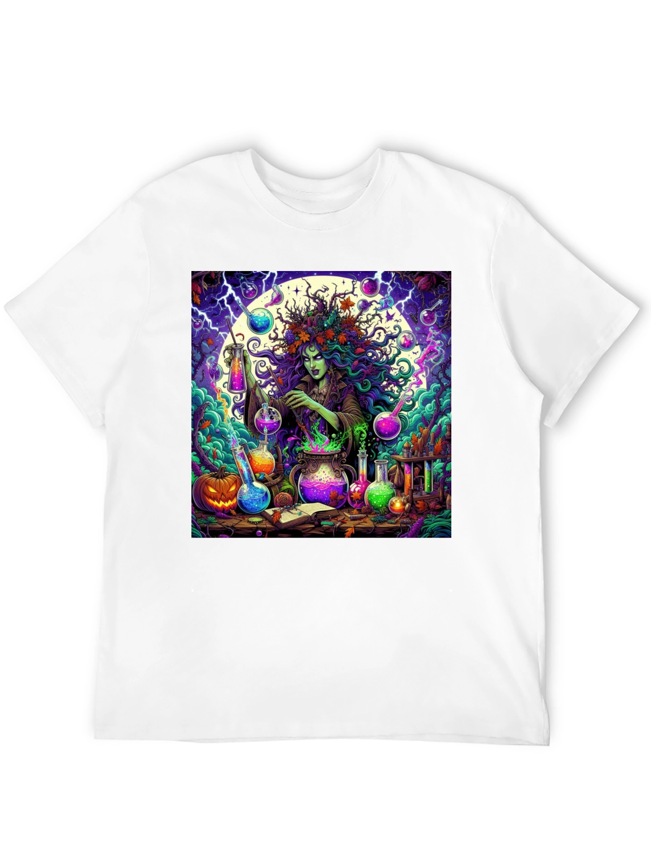 Witchs Brew Graphic Tee - Halloween T-Shirt