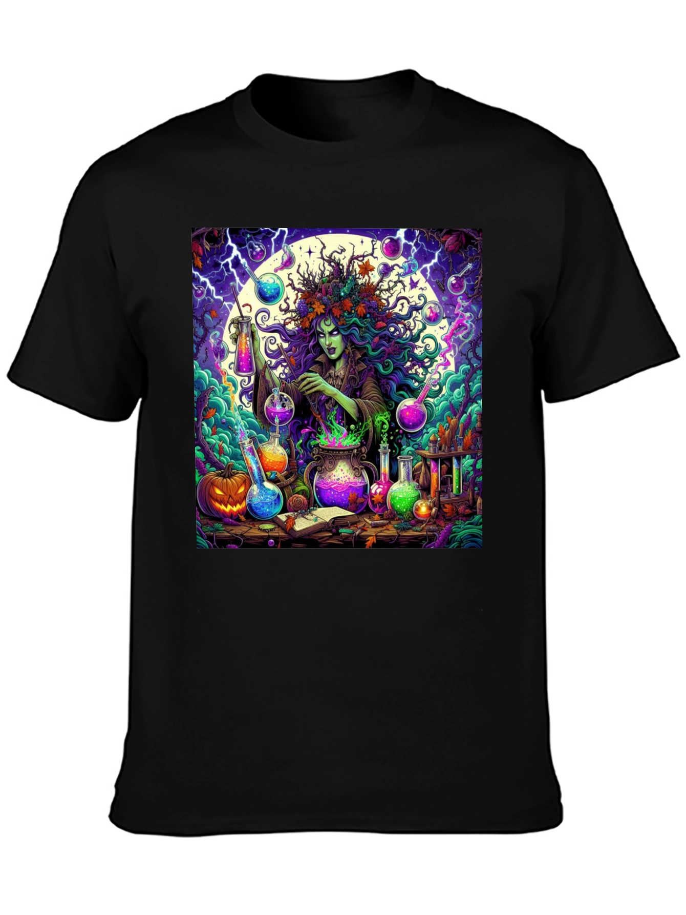 Witchs Brew Graphic Tee - Halloween T-Shirt