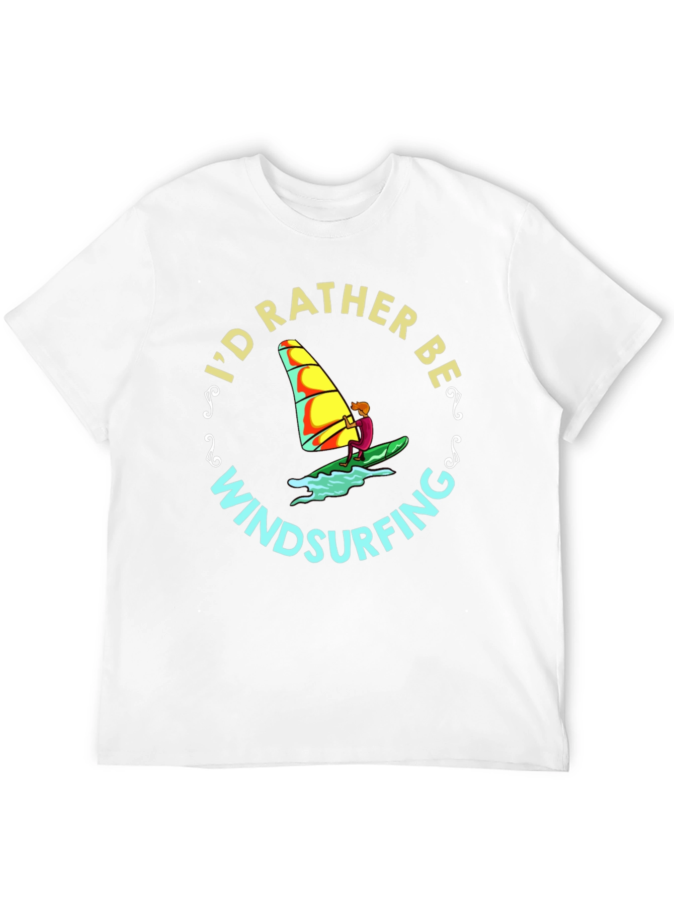Id Rather Be Windsurfing T-Shirt