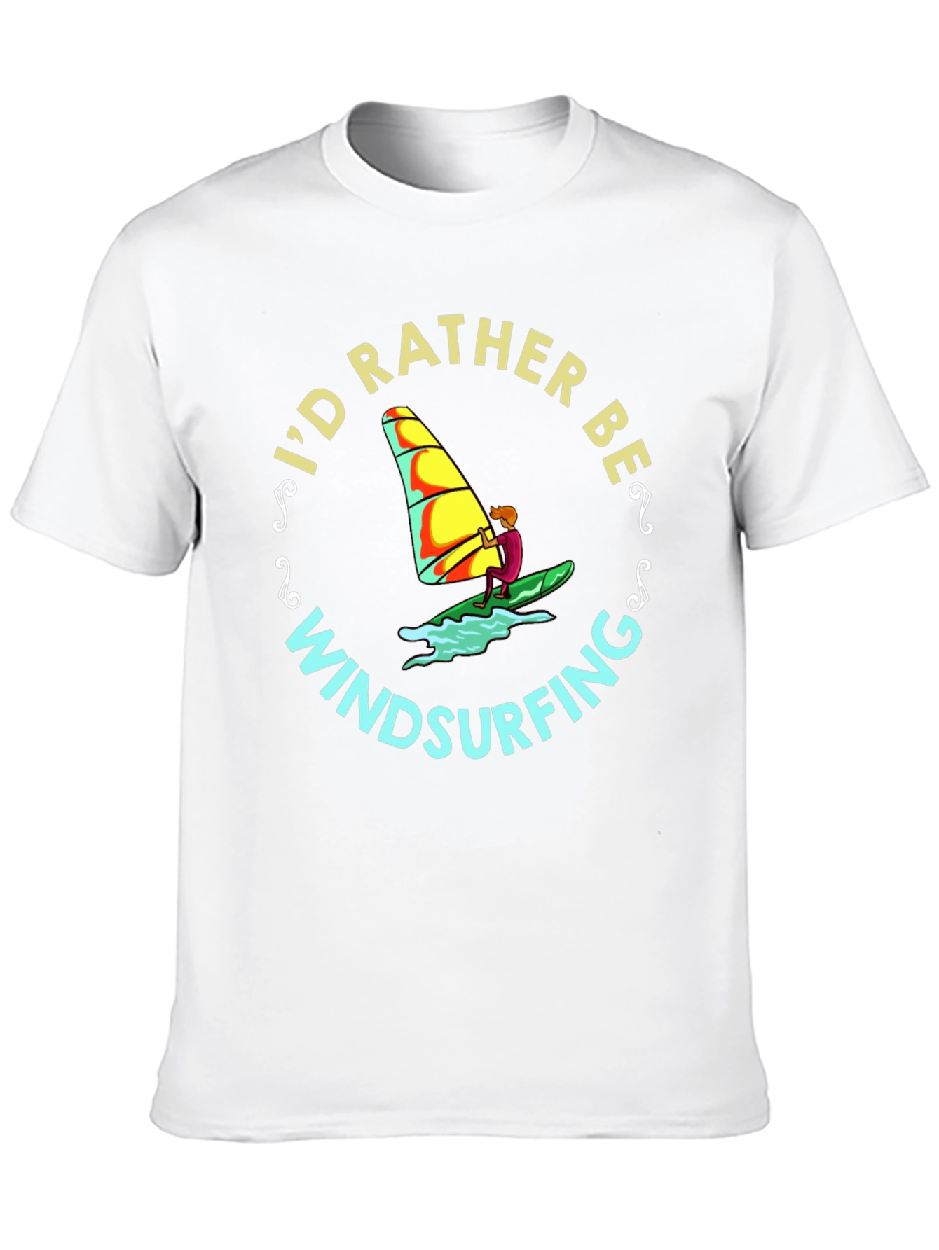 Id Rather Be Windsurfing T-Shirt