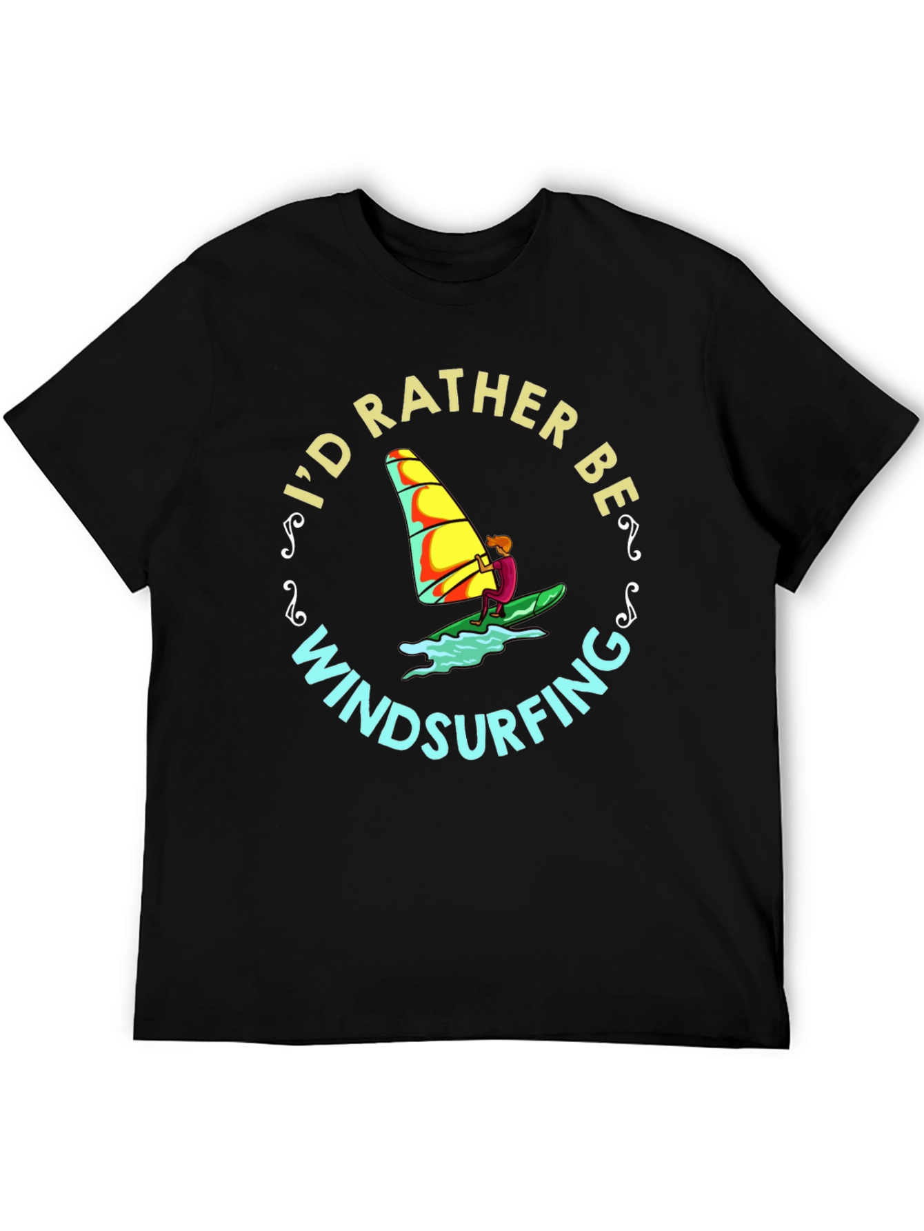 Id Rather Be Windsurfing T-Shirt