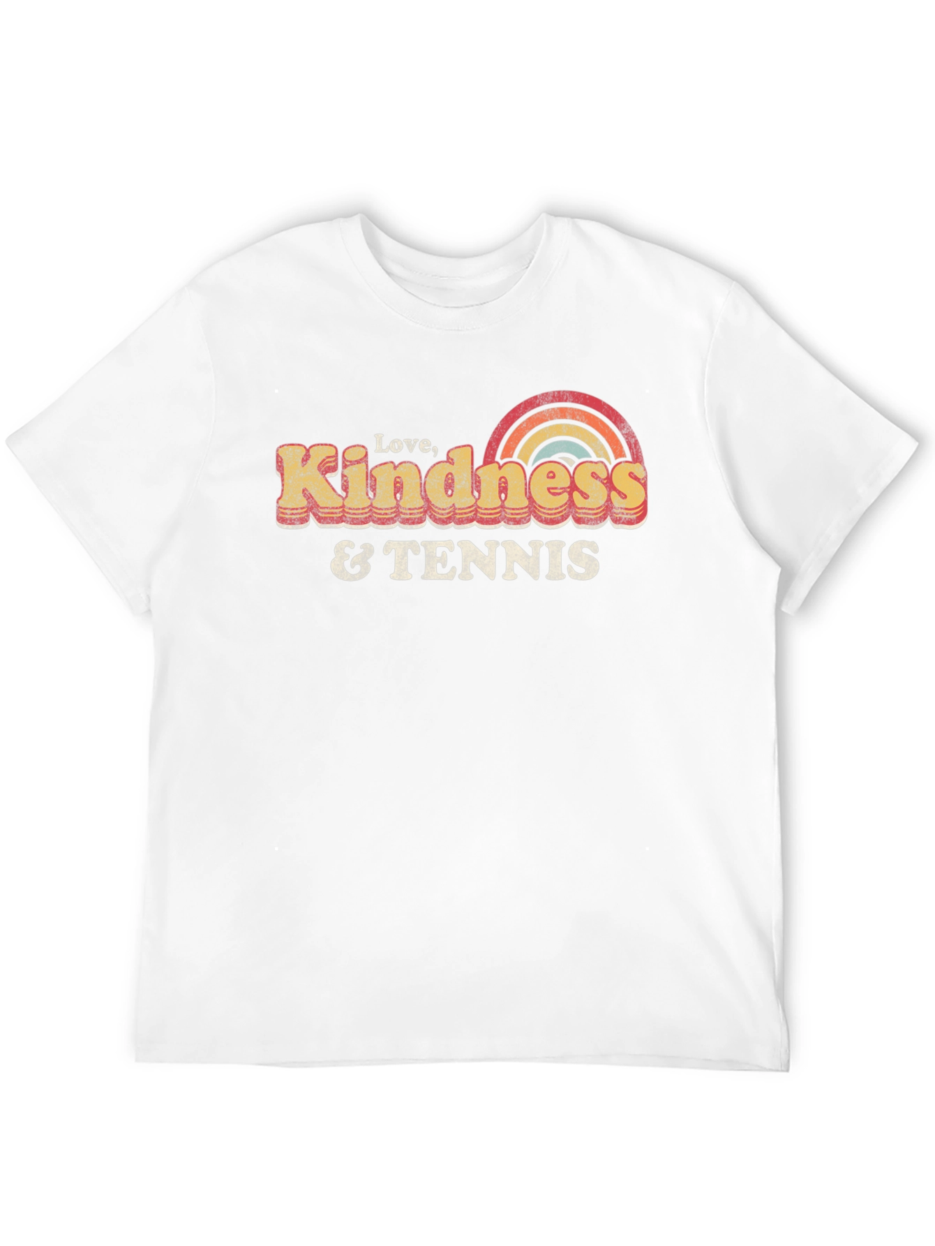 Love Kindness & Tennis Graphic Tee
