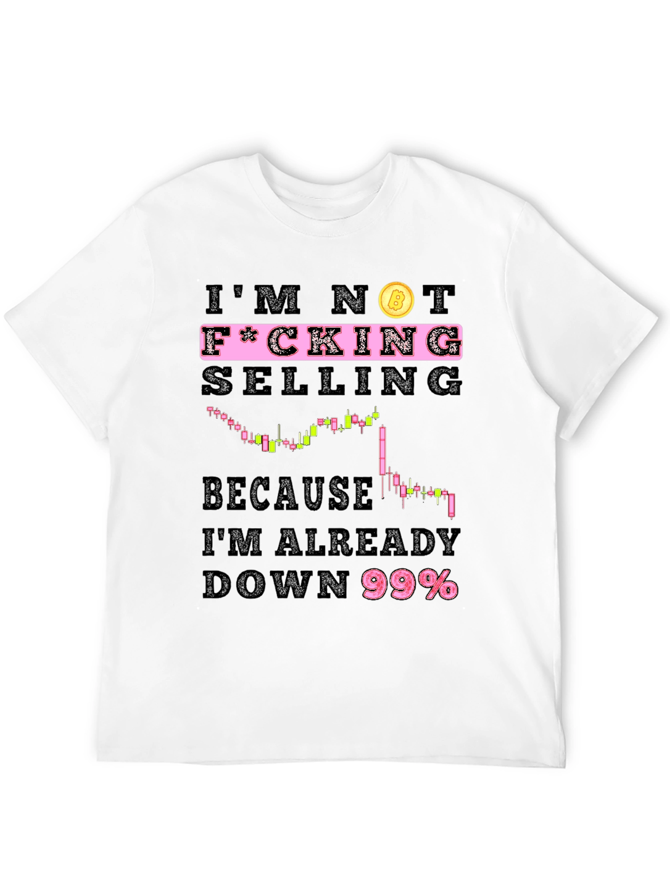 Bitcoin HODL T-Shirt - Im Not Selling