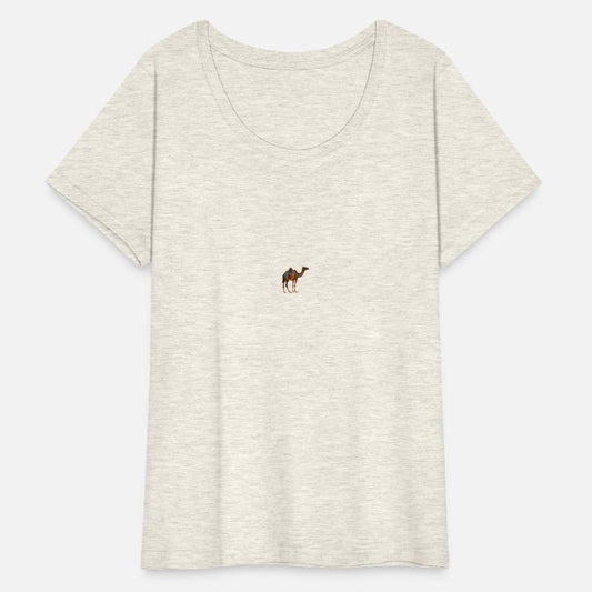 a camel walking in the desert