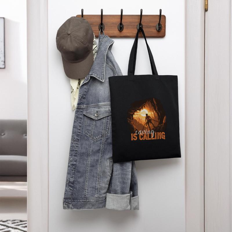 A Cave Calls at Sunset