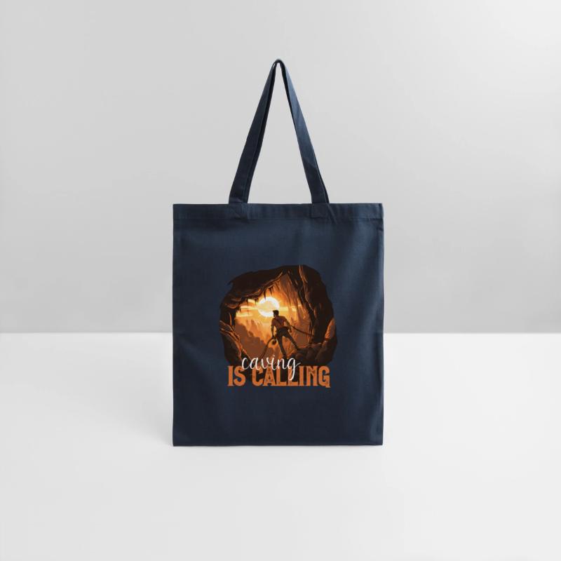 A Cave Calls at Sunset