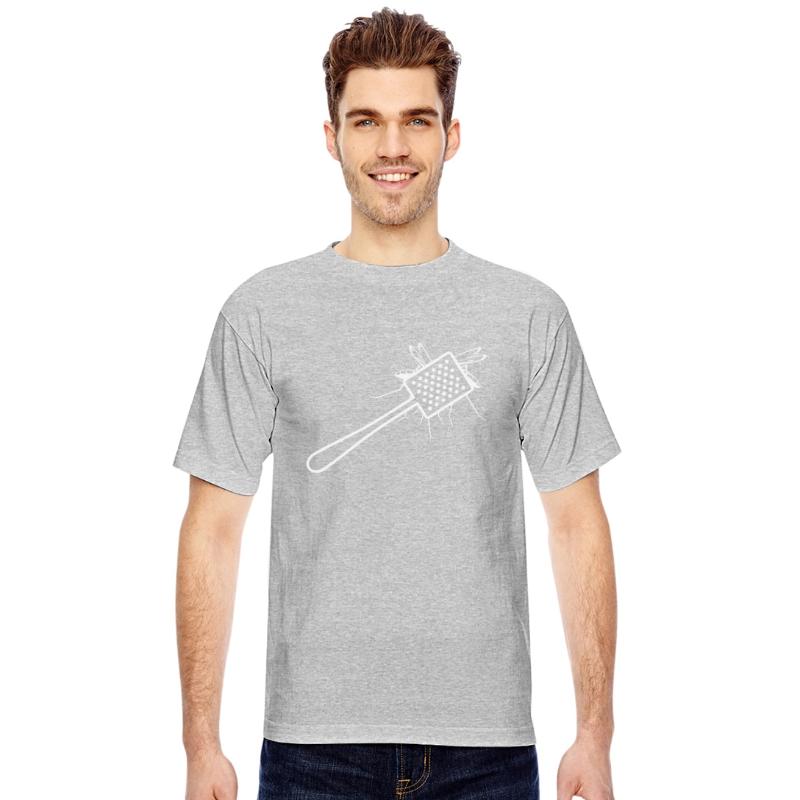 A Fly Swatter Kills A Mosquito