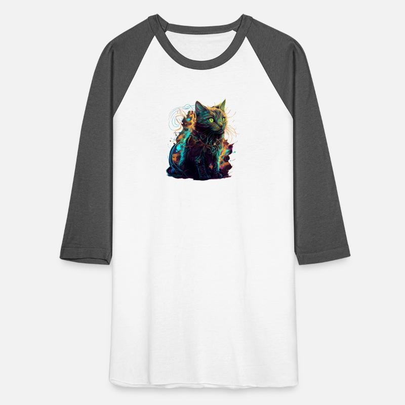 A graceful and fascinating cat with green eyes.