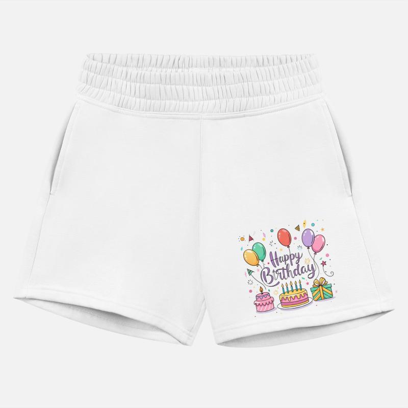 a vector illustration for a "Happy Birthday" greet