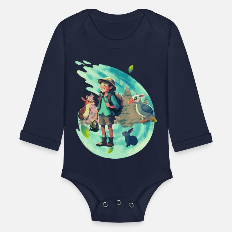 A Young adventure with several animals