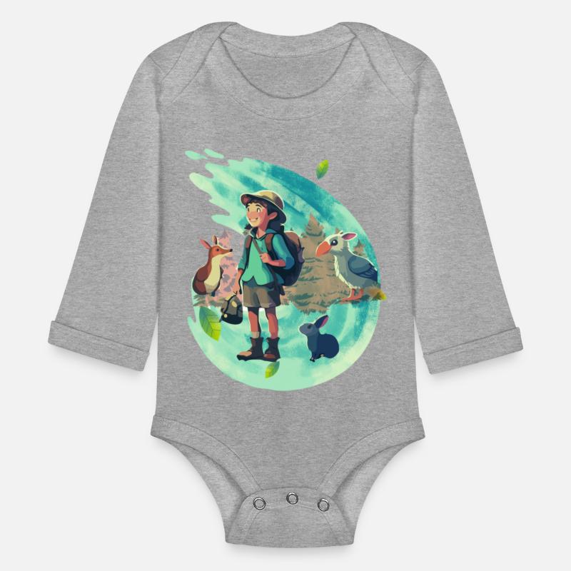 A Young adventure with several animals