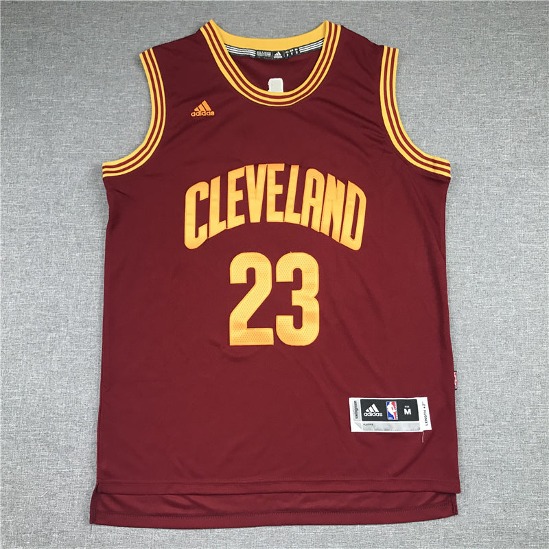Men's Cleveland Cavaliers LeBron James #23 Red Swingman Fashion Jerseys