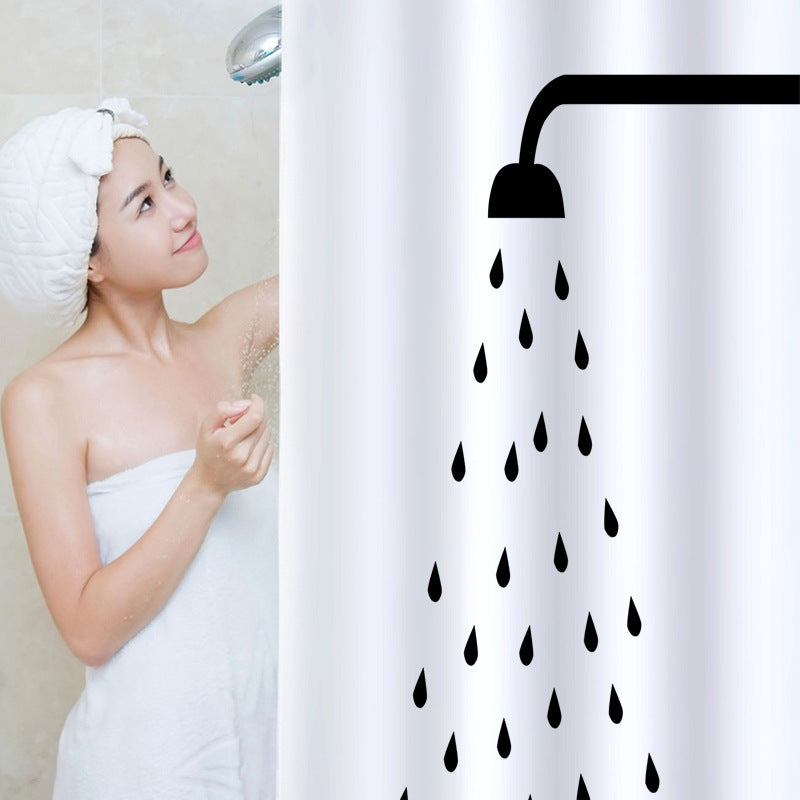 Modern Simple Waterproof Shower Curtain Partition Curtain – Finally, a Storage Solution That Works
