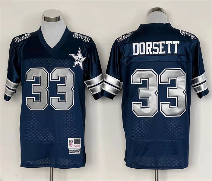Men's Dallas Cowboys Tony Dorsett Mitchell & Ness Navy Legacy Replica Player Jerseys