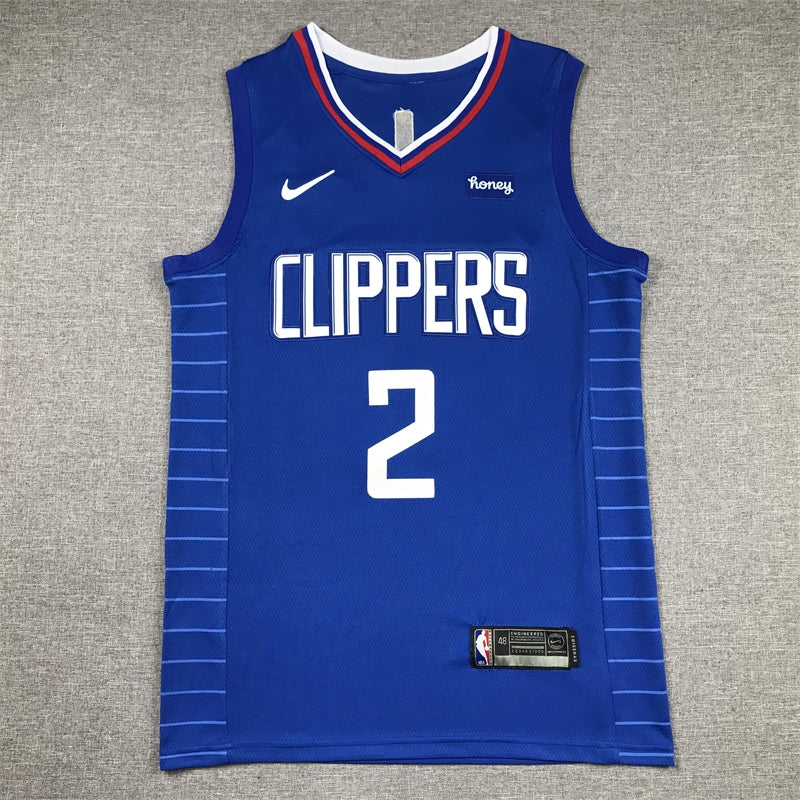 Men's LA Clippers Kawhi Leonard #2 Royal 2022/23 Swingman Jerseys - Icon Edition