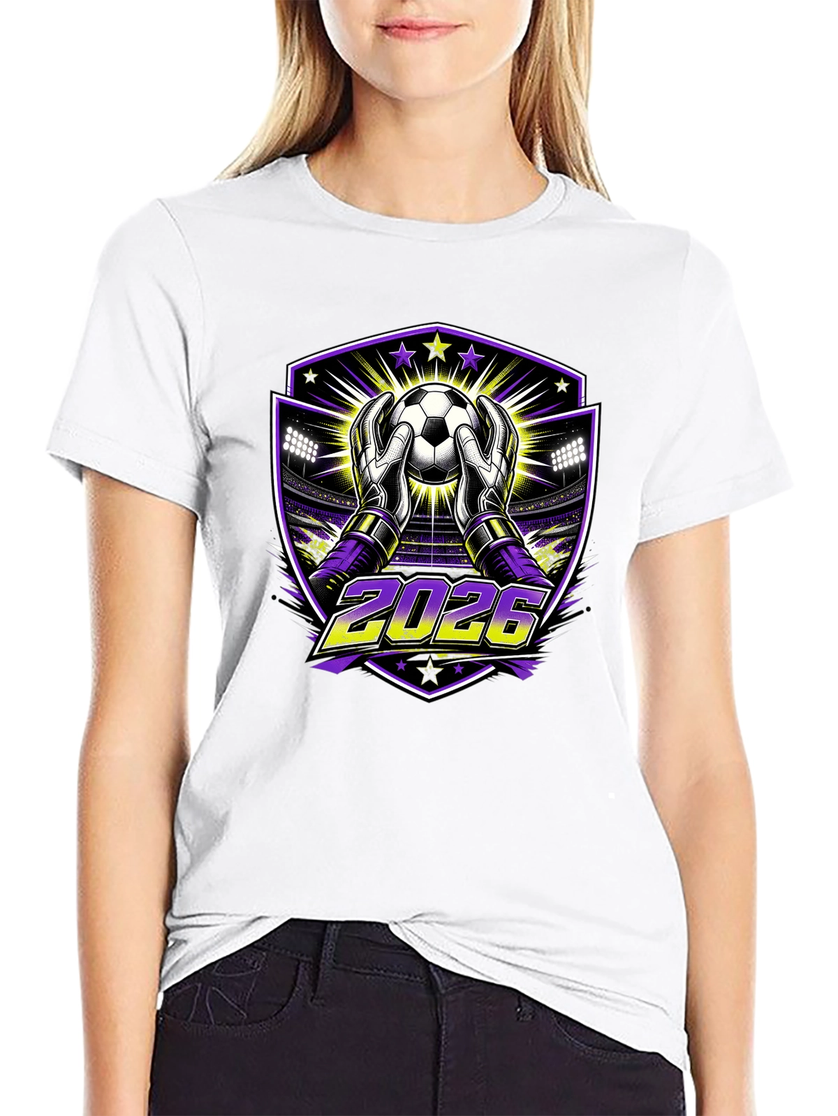 Soccer Queen – World Cup Season Game Day Power T-Shirt