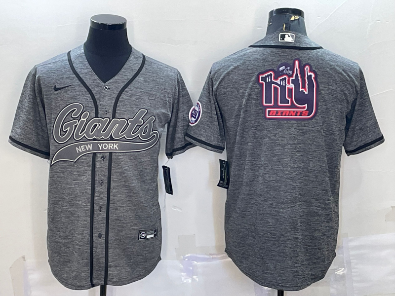 Men's New York Giants Gray Game Jerseys