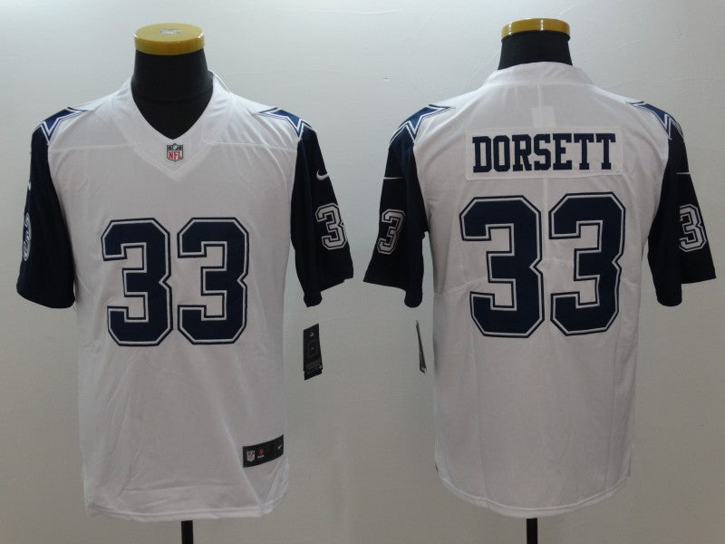 Men's Dallas Cowboys Tony Dorsett #33 White Game Jerseys