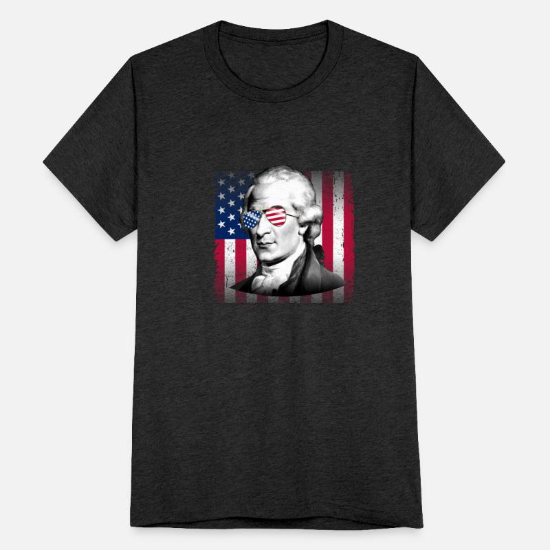 Aaron Burr Patriotic American Flag 4th of July