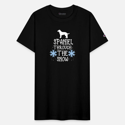 Adorable Spaniel Through The Snow