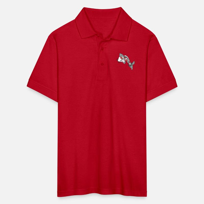 Aesthetic Koi Fish - Unique body art design