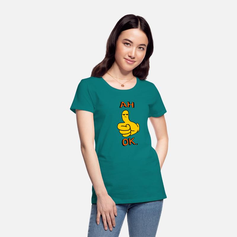 Ah Okay Funny Thumbs Up Annoyed Cartoon Text Mood