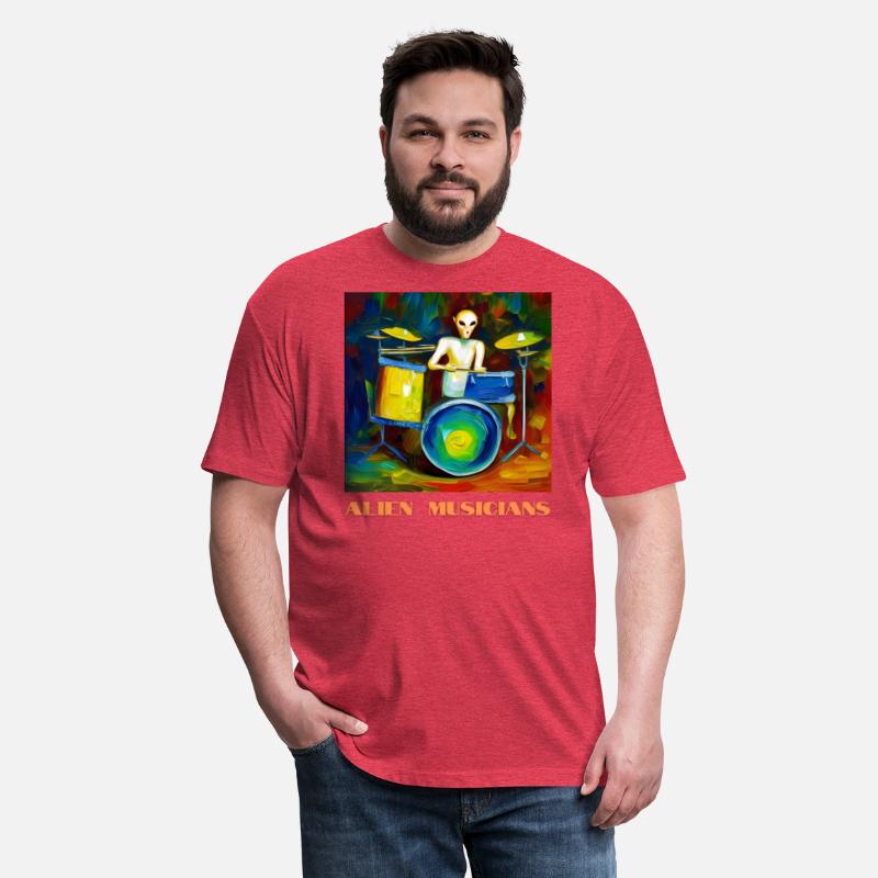 Alien Drummer, Outer Space, Alien Musicians