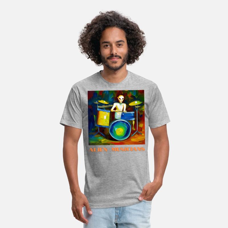 Alien Drummer, Outer Space, Alien Musicians