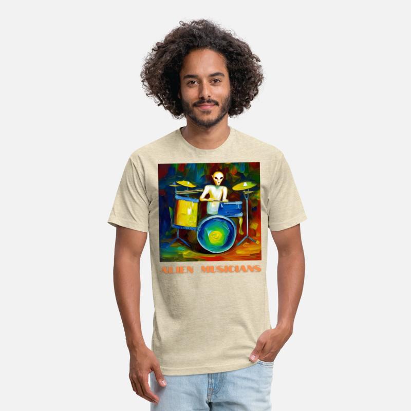 Alien Drummer, Outer Space, Alien Musicians