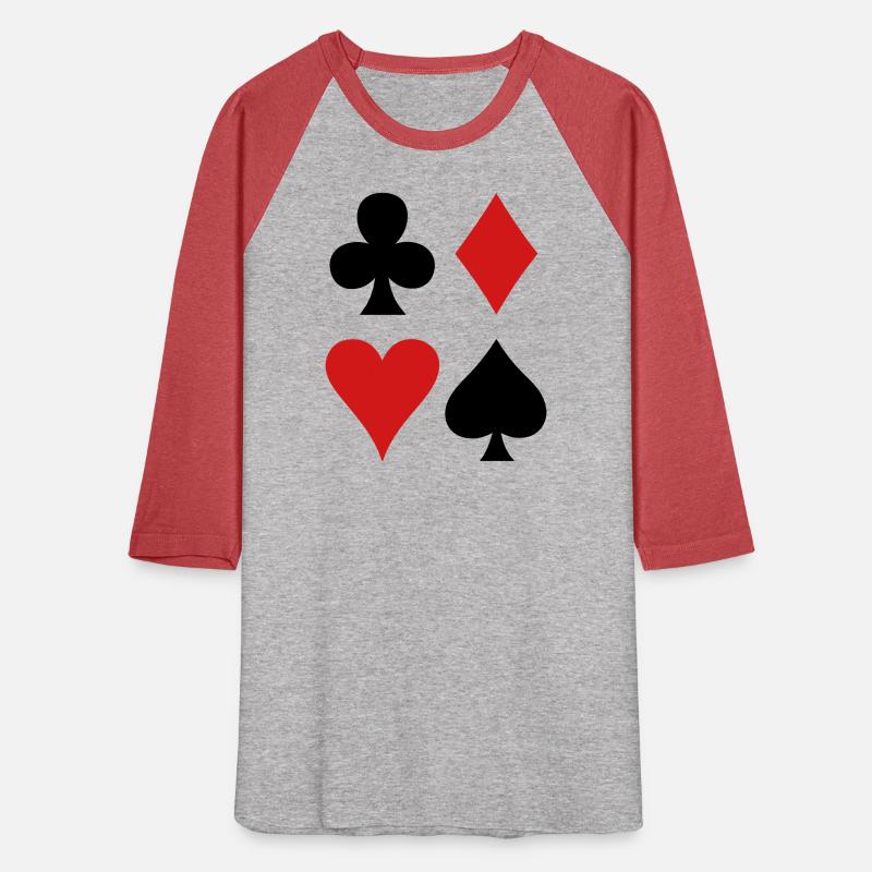 all four suits club diamond heart and spade poker