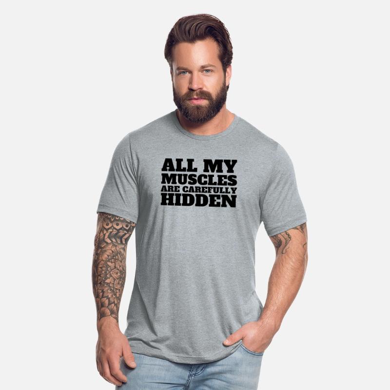 ALL MY MUSCLES ARE CAREFULLY HIDDEN