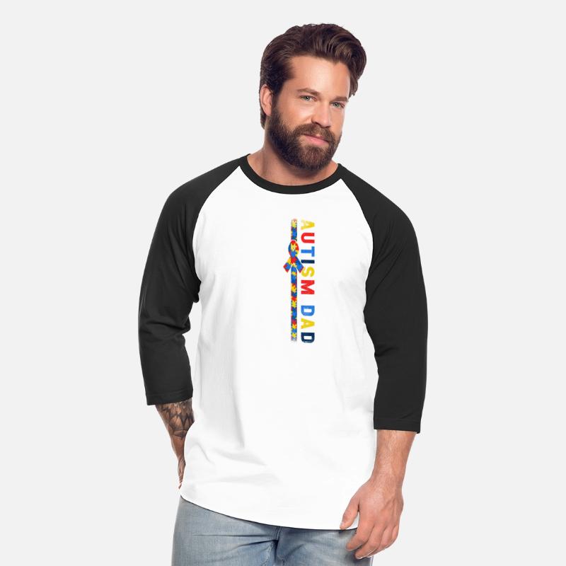 American Flag Autism Awareness Dad Support