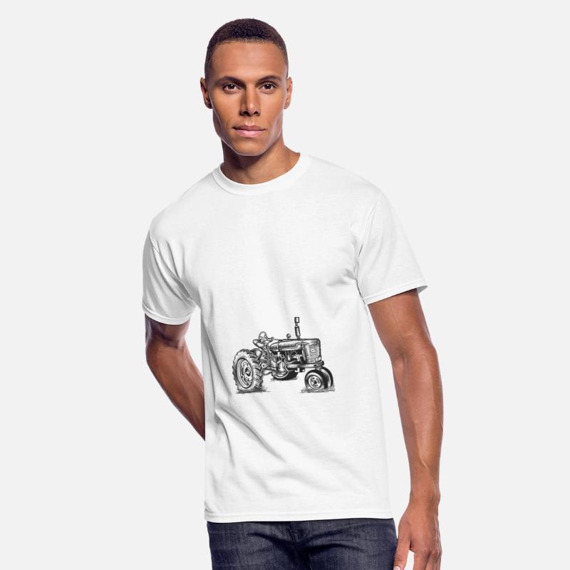 American Flag Farm Tractor Patriotic US Farming