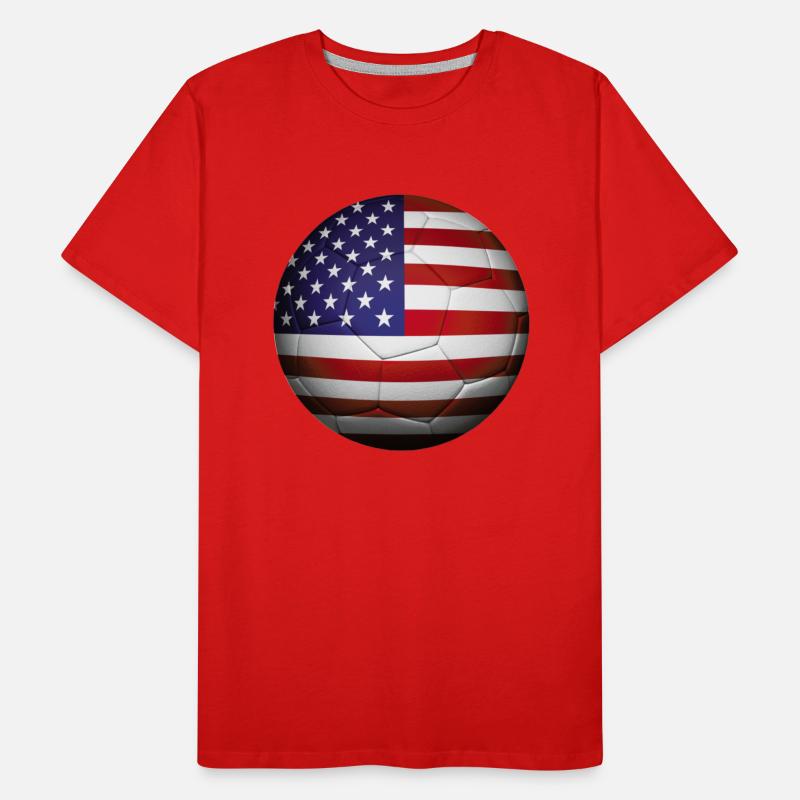 American Flag Soccer Ball, United States Fan.