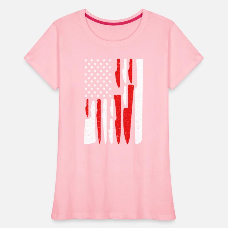 American Flag Sous Chef Knife