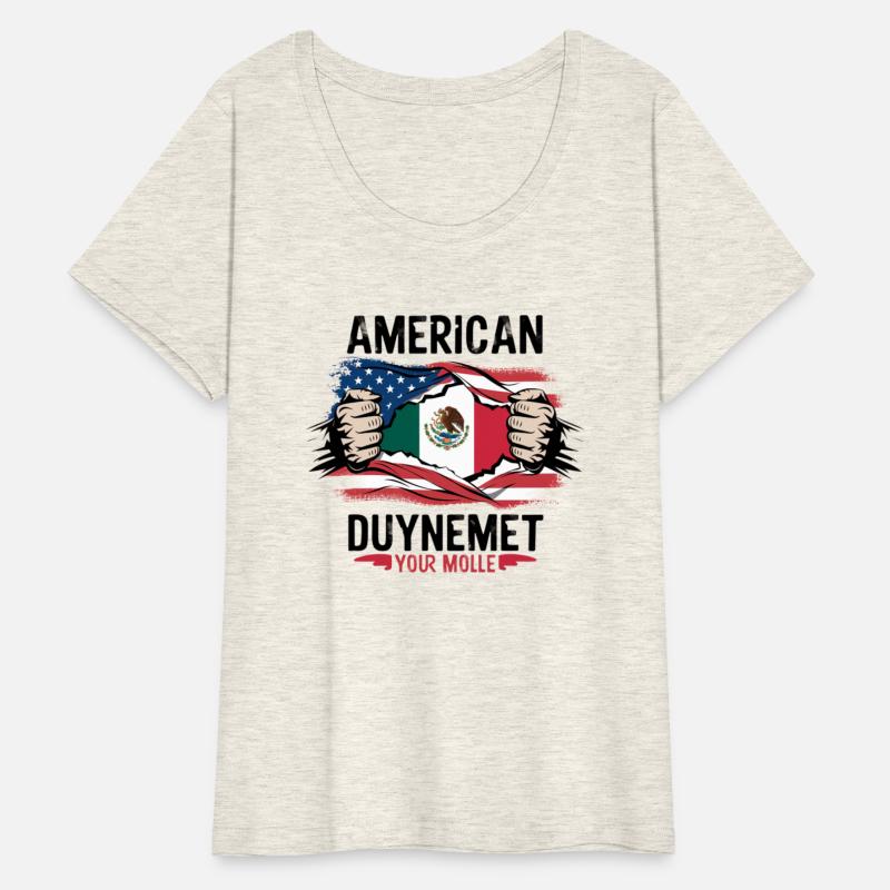 American Mexican Pride – Ripped Flag