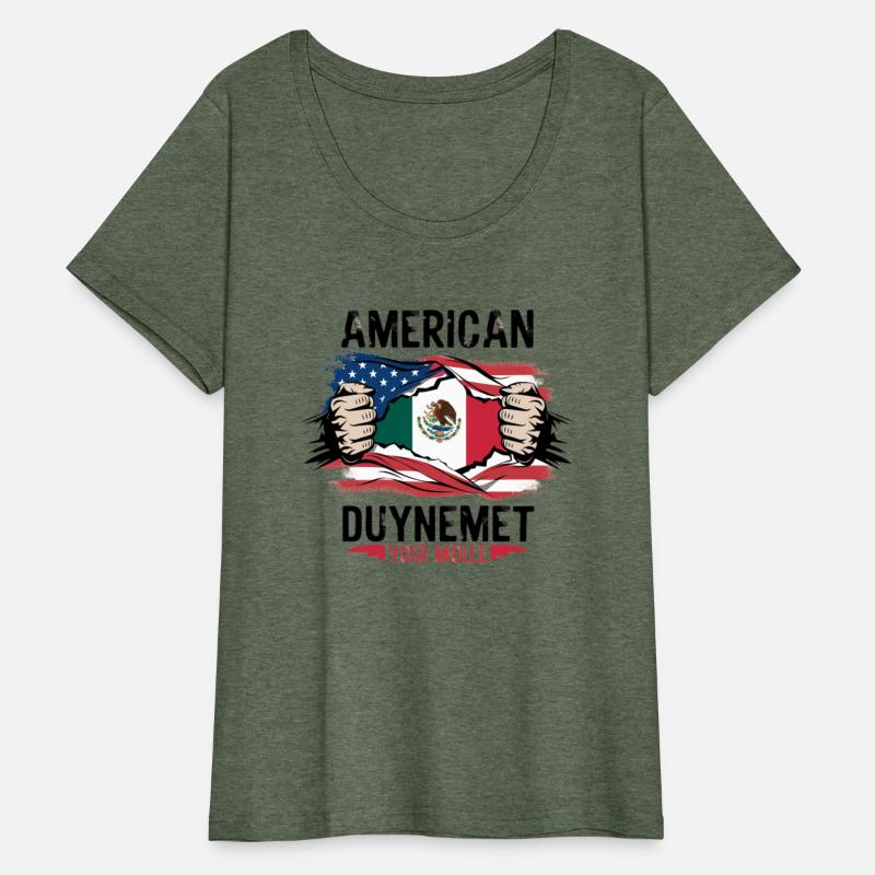 American Mexican Pride – Ripped Flag