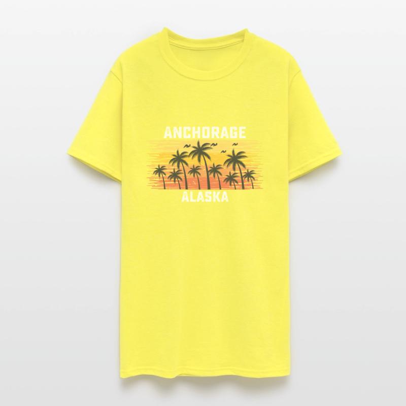 Anchorage Alaska Summer Retro VIntage Vacation