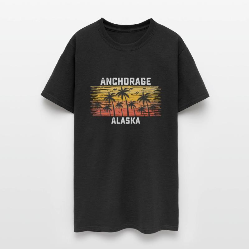 Anchorage Alaska Summer Retro VIntage Vacation