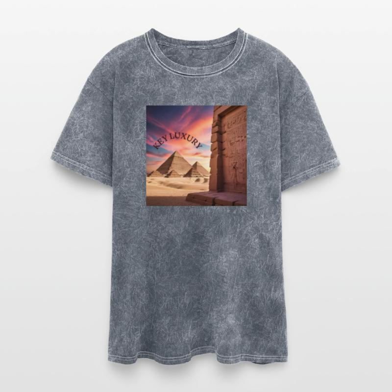 Ancient Egyptian Pyramids Sunset Scene